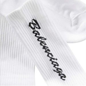 Balenciaga Logo Tennis Socks